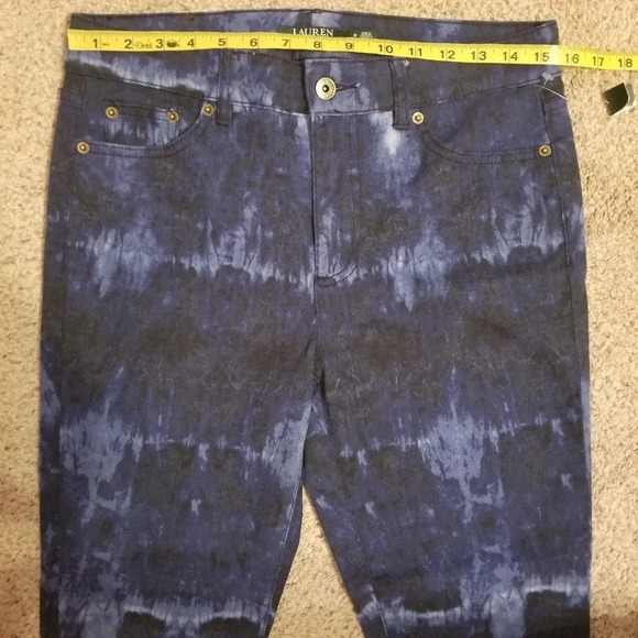 Ralph Lauren Women's Skinny Cropped Jeans 6 - Picture 4 of 7